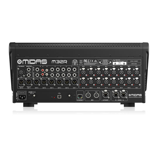 Midas M32R LIVE Digital Console for Live and Studio with 40 Input Channels : image 3