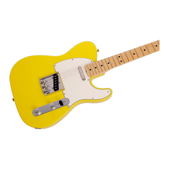 Fender Made In Japan Limited International Colour Telecaster, Maple Fingerboard, Monaco Yellow