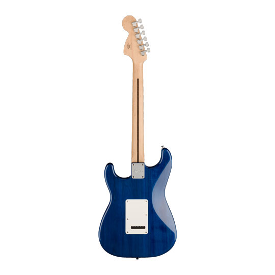 Squier FSR Affinity Series Stratocaster QMT, Sapphire Blue Transparent : image 4