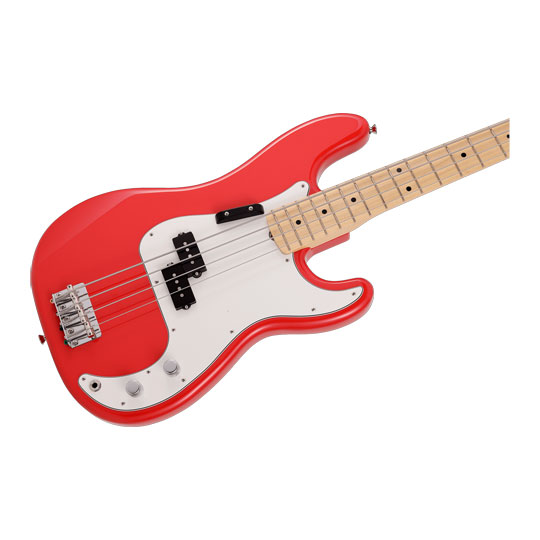 Fender Made In Japan Limited International Colour Precision Bass, Maple Fingerboard, Morocco Red