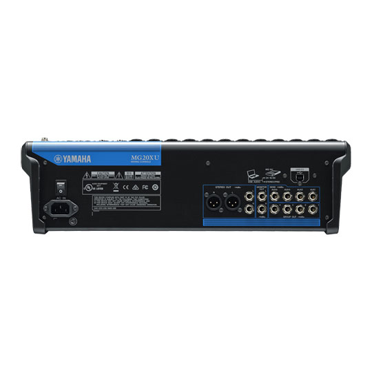 Yamaha MG20XU, 20-Channel Mixer With USB & FX : image 3