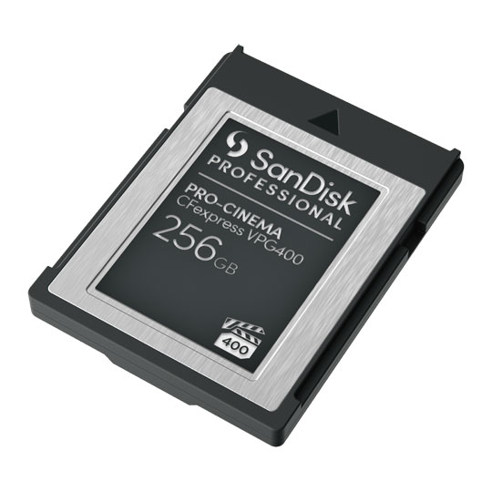 SanDisk Professional 256GB PRO-CINEMA CFexpress VPG400 Type B