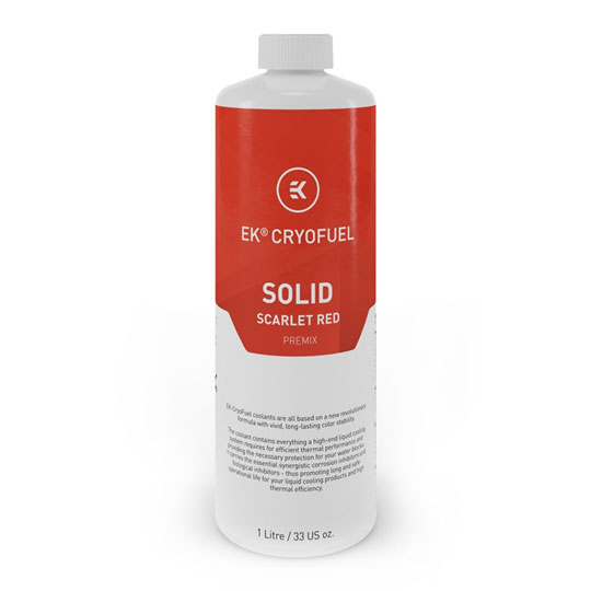 EK-CryoFuel 1000ml Premix Solid Scarlet Red Fluid