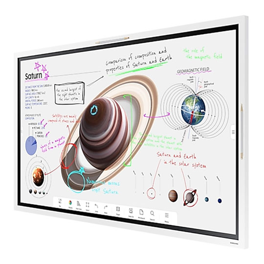 Samsung 65" WM65B 4K UHD Flip Pro Interactive Whiteboard Touch Display