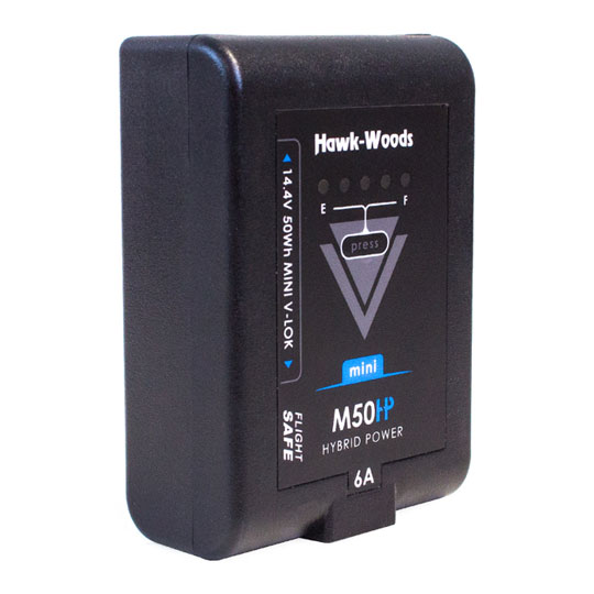 Hawkwoods VL-M50 Mini V-Mount Battery