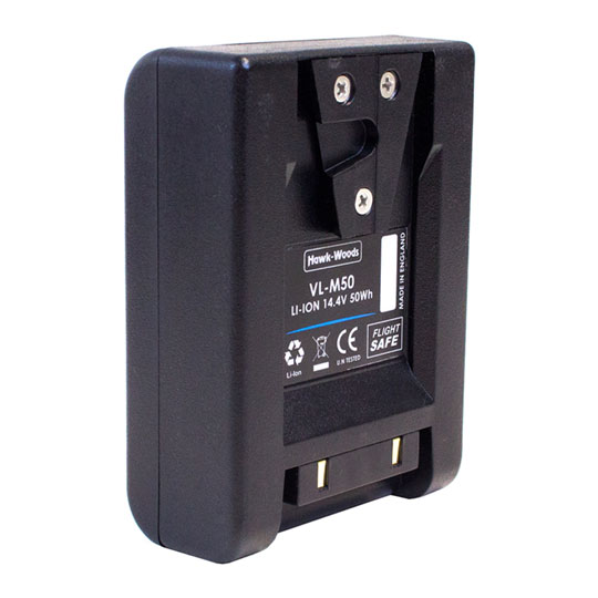 Hawkwoods VL-M50 Mini V-Mount Battery