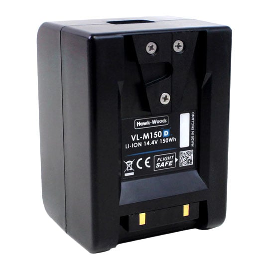 Hawkwoods VL-M150D Mini V-Mount Battery