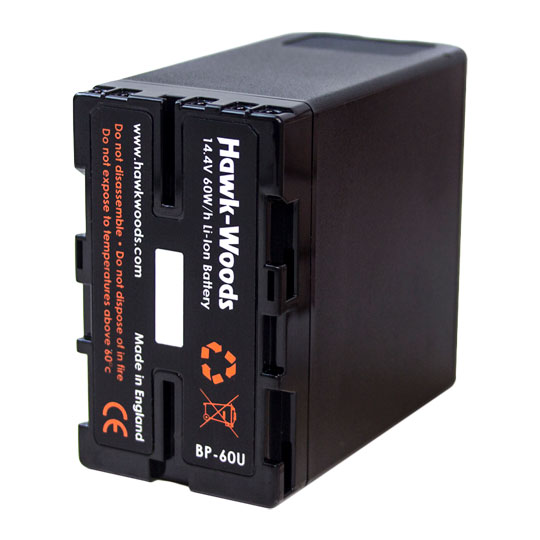 Hawkwoods BP-60U Sony Replacement BP-U Battery
