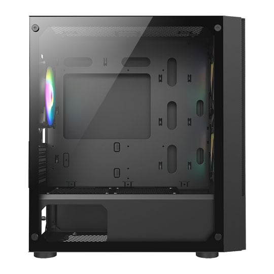 CiT Meta MicroATX Tower Tempered Glass PC Gaming Case