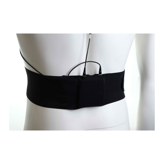URSA Straps Medium Waist Big Pouch - Black