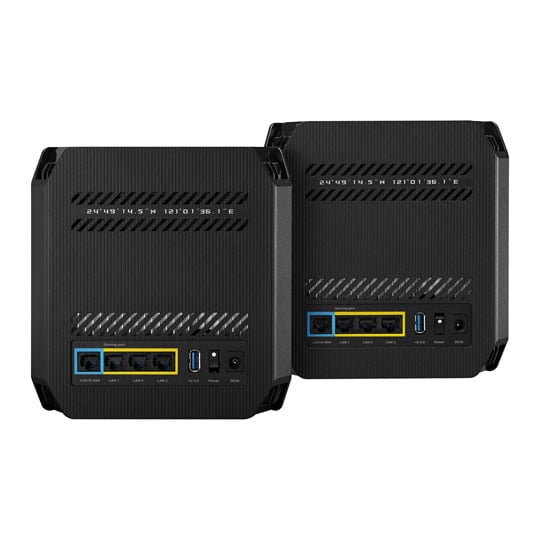 ASUS ROG Rapture Tri-Band GT6 AiMesh Ready Black Gaming Router - 2 Pack : image 4