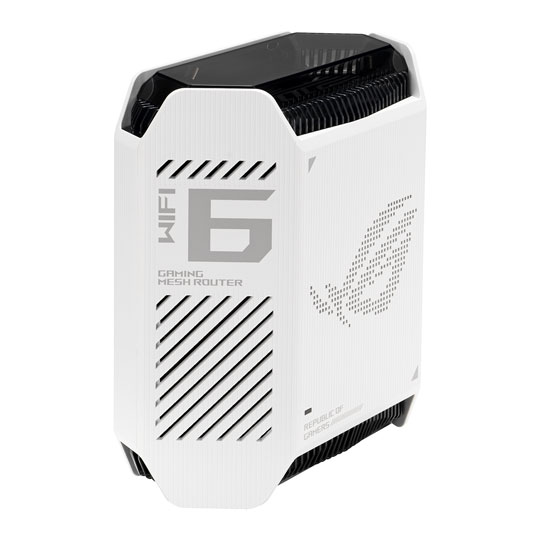 ASUS ROG Rapture Tri-Band GT6 AiMesh Ready White Gaming Router - Single