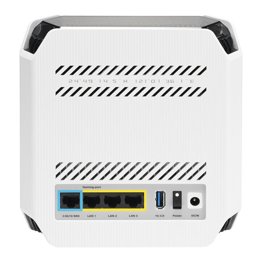 ASUS ROG Rapture Tri-Band GT6 AiMesh Ready White Gaming Router - Single : image 4