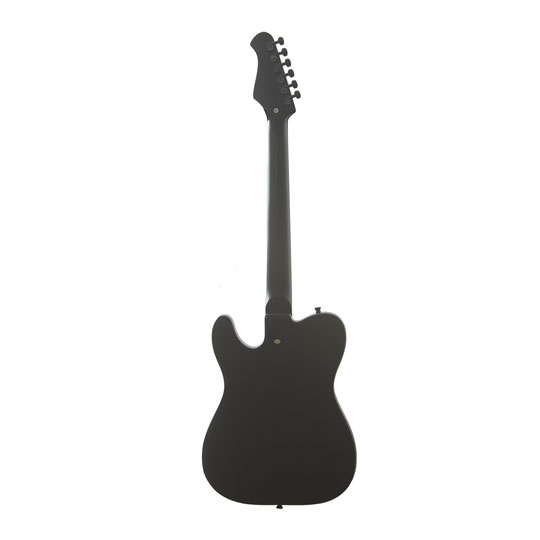 Fairclough - T-Style HH Guitar - Tortoise Shell Pick Guard - Satin Black : image 4