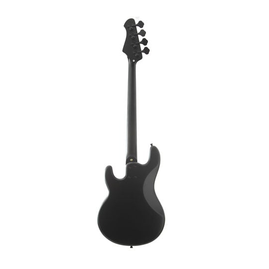 Fairclough OBP Satin Black, Black Pick Guard 4 String Bass Guitar : image 4