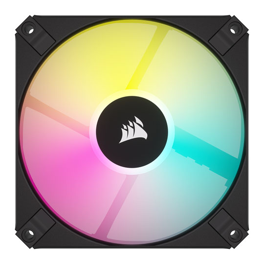 Corsair AF120 SLIM RGB Black Single Small Form Factor 120mm PWM Fan : image 2