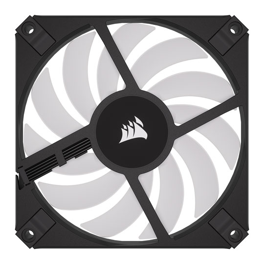 Corsair AF120 SLIM RGB Black Single Small Form Factor 120mm PWM Fan : image 4