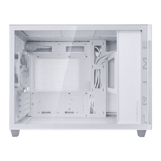 ASUS PRIME AP201 MicroATX White Gaming Case