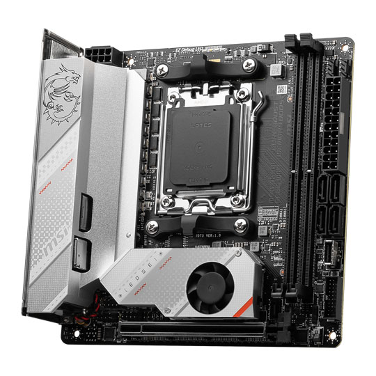 MSI AMD B650I EDGE WIFI AM5 PCIe5 DDR5 Mini-ITX Refurbished Motherboard : image 3