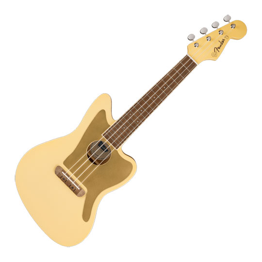 Fender FSR Fullerton Jazzmaster Uke, Vintage White