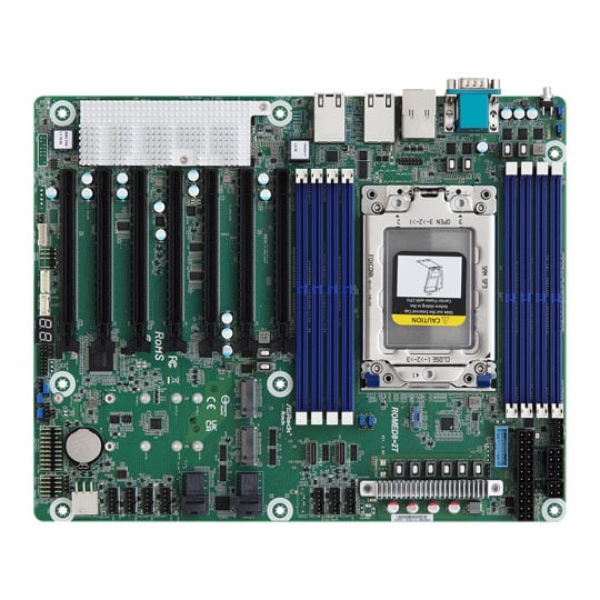 ASRock AMD SP3 ROMED8-2T/BCM ATX Refurbished Server Motherboard : image 2