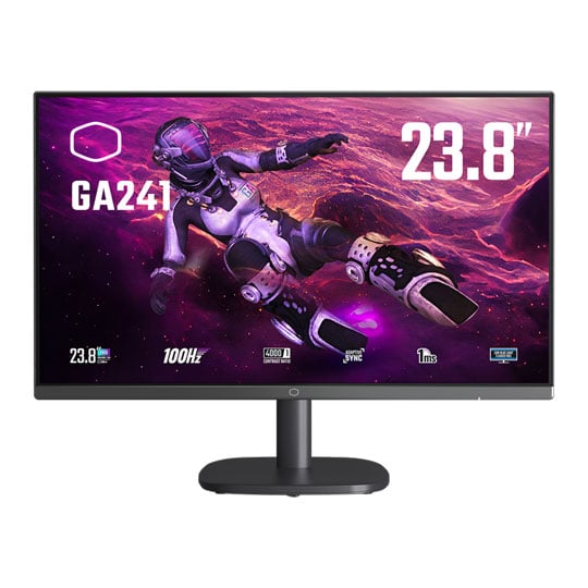 Cooler Master 24" Full HD 100Hz FreeSync VA Refurbished Gaming Monitor