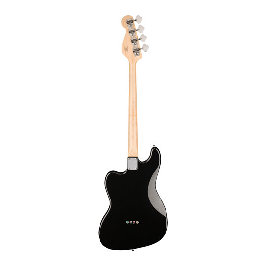 Squier - Paranormal Rascal Bass HH, Laurel Fingerboard, White Pearloid Pickguard, Metallic Black