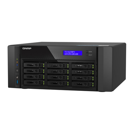 QNAP TS-H1290FX-7302P-128G 12 Bay Desktop NAS Enclosure