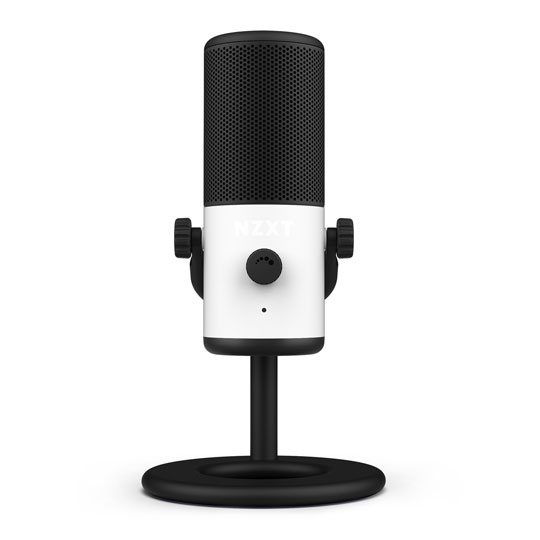NZXT Capsule Mini Cardioid USB Gaming/Streaming Microphone- White : image 2