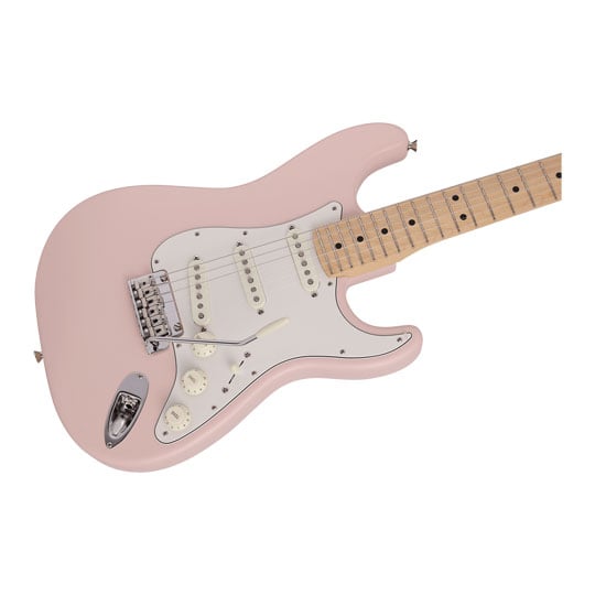 Fender Made in Japan Junior Collection Stratocaster, Maple Fingerboard, Satin Shell Pink : image 2