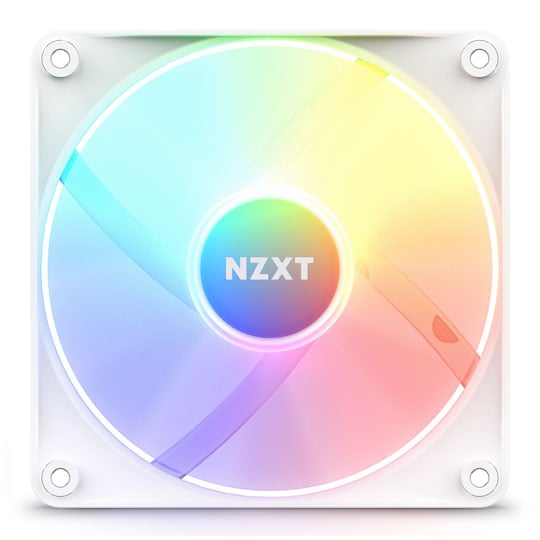 NZXT F120 RGB Core 120mm PWM Single Fan White