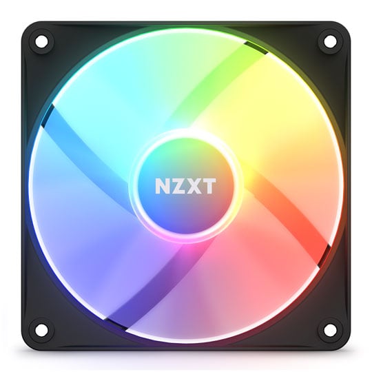 NZXT F120 RGB Core 120mm PWM Single Fan Black