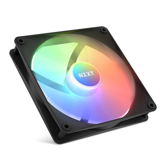 NZXT F140 RGB Core 140mm PWM Fan 2 Pack with Controller Black : image 3