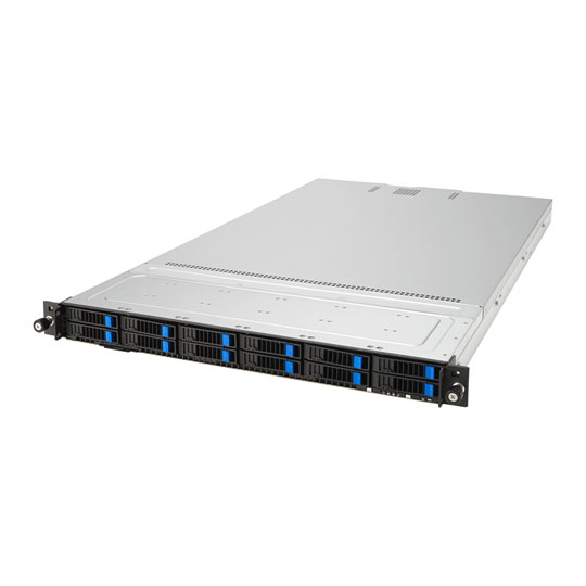 Asus RS700-E11-RS12U Intel 5th Gen Xeon 1U 12 Bay PCIe Gen5 Barebone Server - 1600W PSU