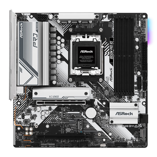 ASRock AMD B650M PRO RS micro-ATX AM5 DDR5 Motherboard