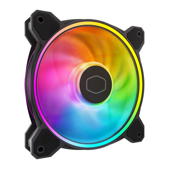 thumbnail image 2 of Cooler Master SickleFlow 120 ARGB Case Fan, 1800 RPM, 62 CFM, 7-blade Design, ARGB Luminescent Light Eff 2 of 11