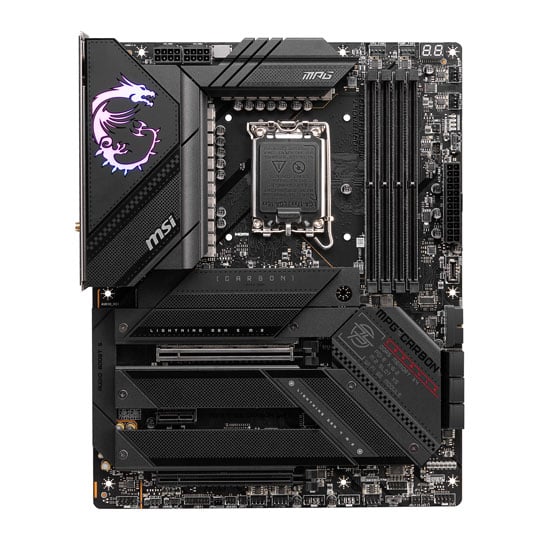 MSI Intel MPG Z790 CARBON WIFI DDR5 ATX Open Box Motherboard : image 2