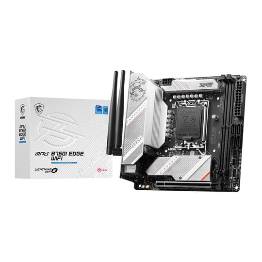 MSI Intel MPG B760I EDGE WIFI Mini-ITX Motherboard : image 1