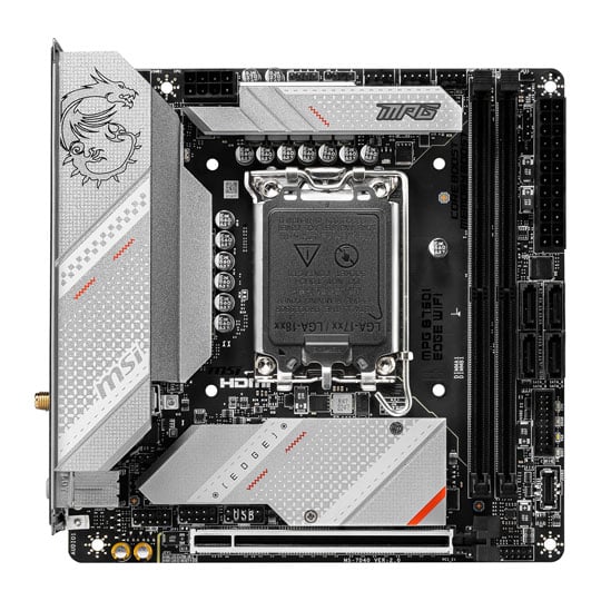 MSI Intel MPG B760I EDGE WIFI Mini-ITX Motherboard : image 2