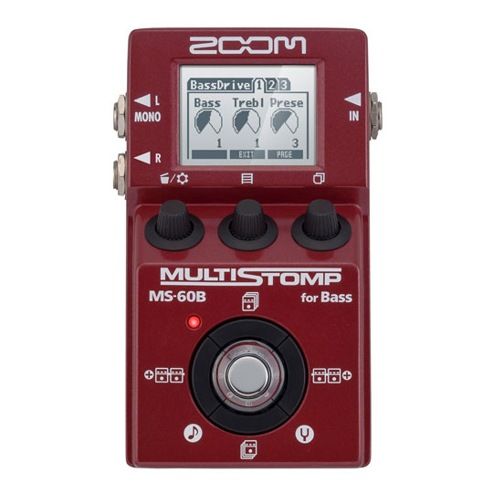 (Open Box) Zoom MultiStomp Bass Stompbox