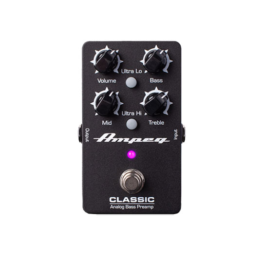Ampeg Classic Analog Bass Preamp Pedal