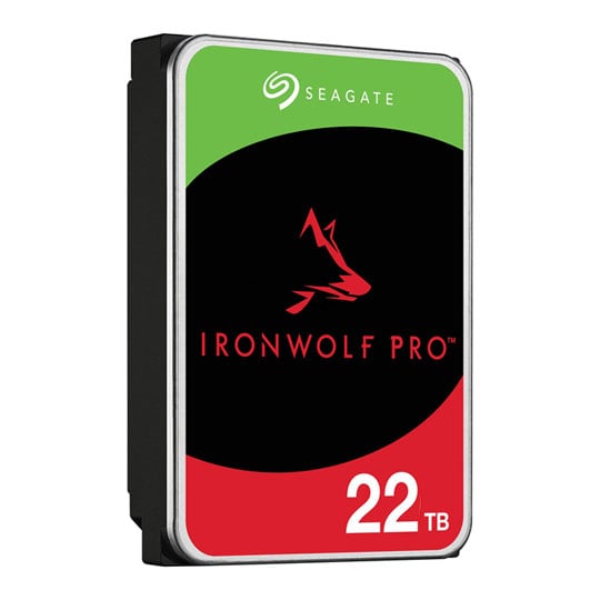 Seagate IronWolf Pro 22TB NAS 3.5" SATA Hard Disk Drive 7200rpm