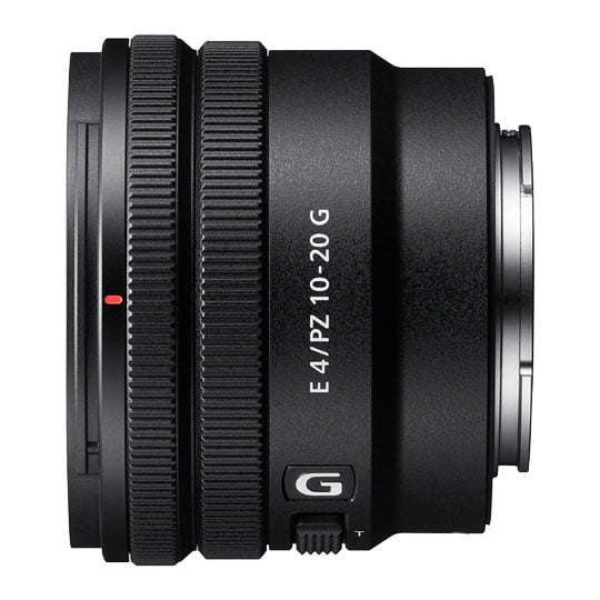 Sony E PZ 10-20mm F4 G Lens