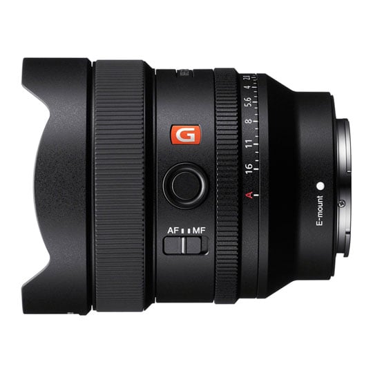 Sony FE 14mm f1.8 G Master Lens