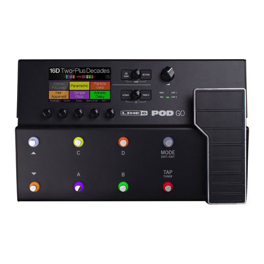 Line 6 POD Go Guitar Multi-effects Floor Processor