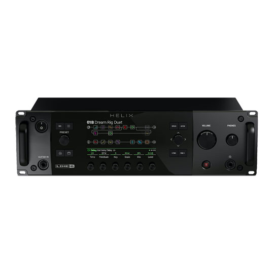 Line 6 Helix Rack Guitar Amp Modeller & Multi-Effects Rack Unit