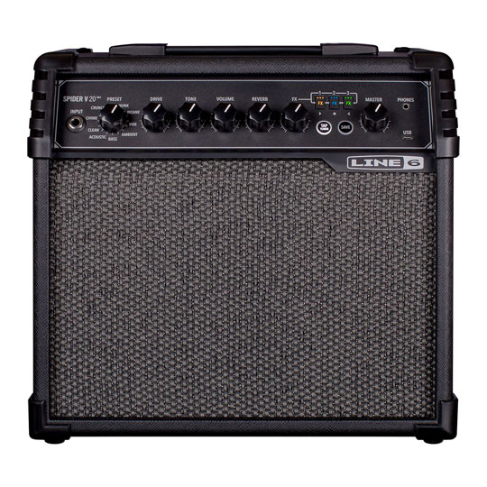 Line 6 Spider V 20 MkII 1x8" 20-watt Modeling Combo Amp