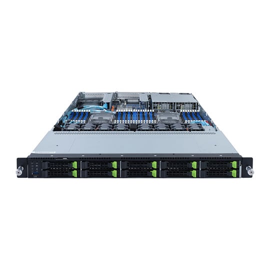 Gigabyte R182-NA1 3rd Gen Xeon Ice Lake 1U PCIe Gen4 Barebone Server