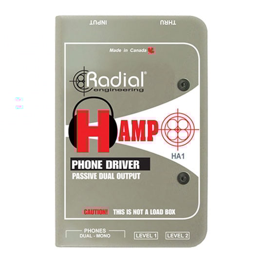 Radial H-Amp, Amp to Headphone Interface
