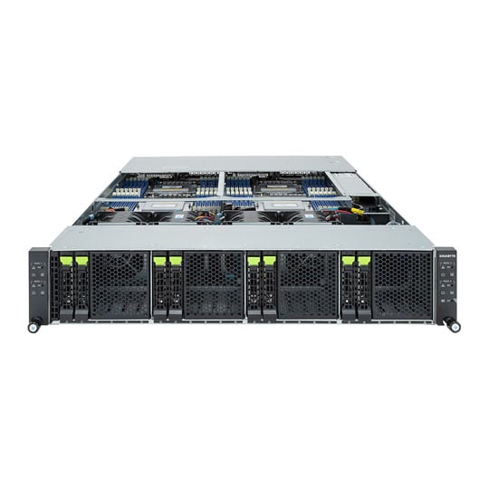 Gigabyte H273-Z82 2U 4 Node AMD EPYC™ 9004 Series Dual Processor Barebone Server